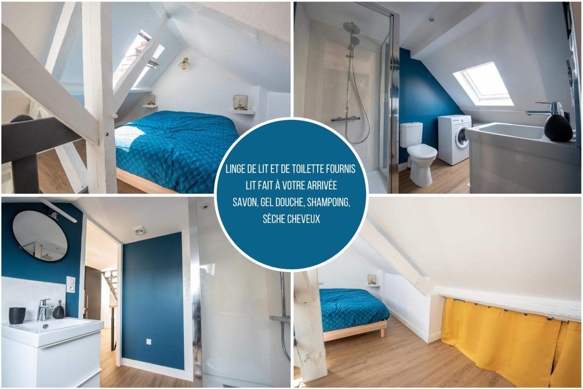 Au Nouveau Boulonnais - 4 Appartements Charmants Pour Couples, Familles Et Groupe D'Amis, Vieille Ville Et Centre Ville De Boulogne Sur Mer מראה חיצוני תמונה