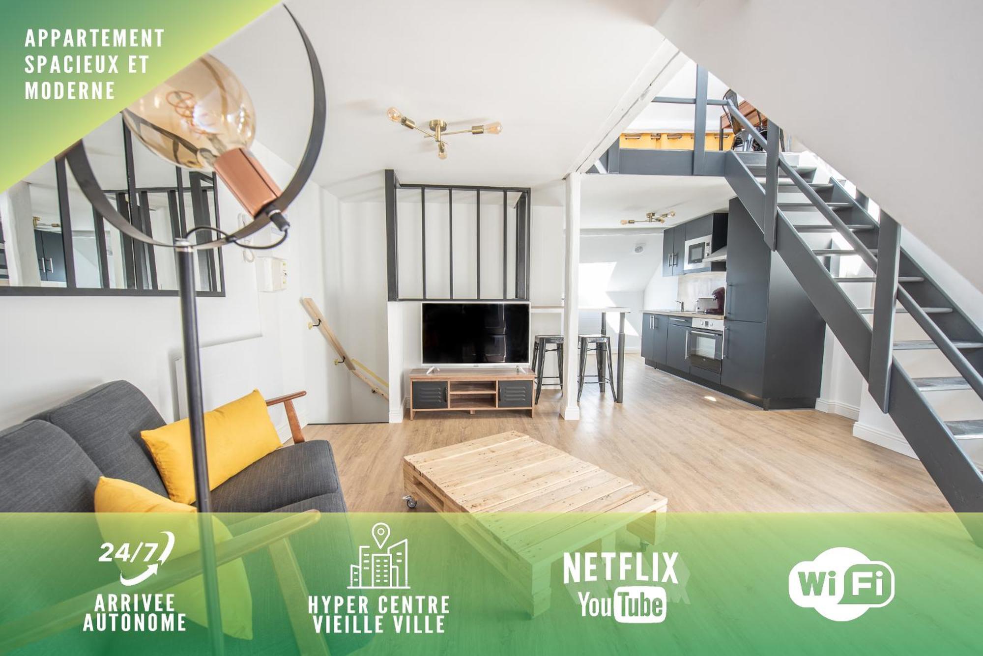 Au Nouveau Boulonnais - 4 Appartements Charmants Pour Couples, Familles Et Groupe D'Amis, Vieille Ville Et Centre Ville De Boulogne Sur Mer מראה חיצוני תמונה
